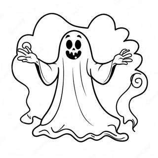 Fantasma Spaventoso Pagina Da Colorare 66711-55073