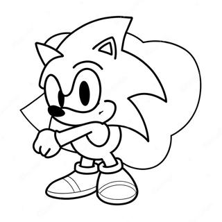 Pagina Da Colorare Di Sonic Per San Valentino 66760-55124