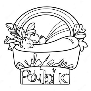 Pagina Da Colorare Del Logo Publix 66870-55210