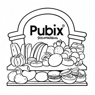 Pagina Da Colorare Del Logo Publix 66870-55212