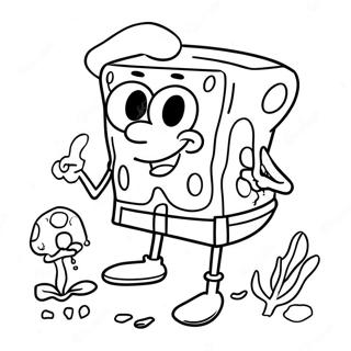 Pagina Da Colorare Di Spongebob Stoner 66981-55288