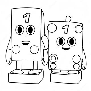 Numberblocks 11 Pagine Da Colorare