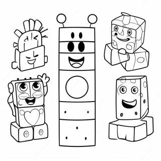 Pagina Da Colorare Dei Numberblocks 1000 67142-55412