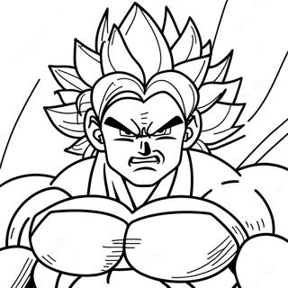 Pagina Da Colorare Di Broly Super Saiyan Leggendario 6715-5464