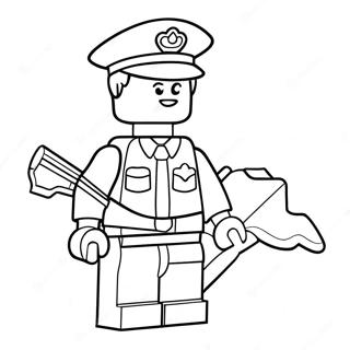 Pagina Da Colorare Della Polizia Lego 67172-55426