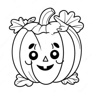 Pagina Da Colorare Della Faccia Di Zucca Sorridente 67343-55568