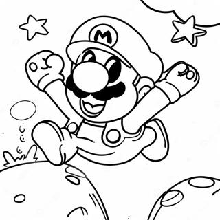 Pagina Da Colorare Di Super Mario Che Salta Sopra I Goomba 67383-55598