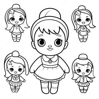 Pagina Da Colorare Delle Lol Dolls 67532-55712