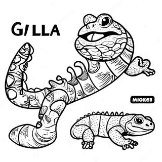 Pagina Da Colorare Del Gila Monster 67752-55879