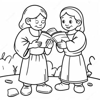 Pagina Da Colorare Delle Storie Bibliche Per Bambini 67833-55963