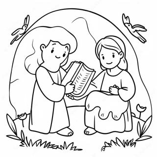 Pagina Da Colorare Delle Storie Bibliche Per Bambini 67833-55964