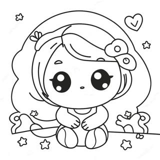 Pagina Da Colorare Di Kawaii Chan 67942-56038