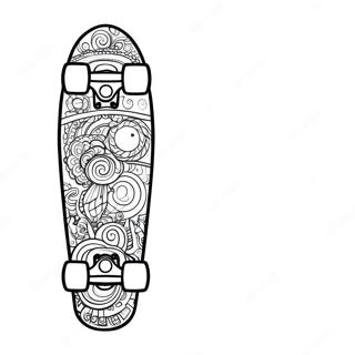 Pagina Da Colorare Skateboard 6794-5523