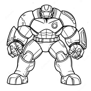 Pagina Da Colorare Hulkbuster 68012-56094