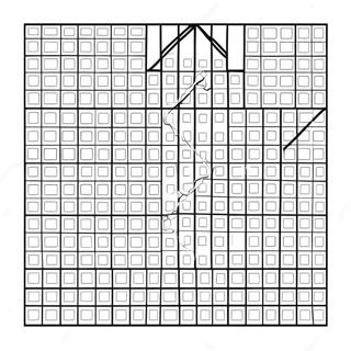 Pagina Da Colorare Della Griglia Del Gioco Tetris 68542-56522