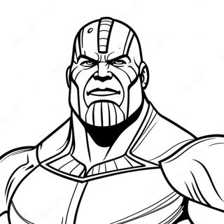 Pagina Da Colorare Thanos 6864-5578