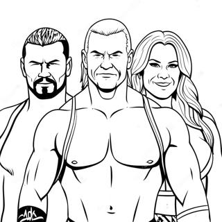 Pagina Da Colorare Della Wwe 68702-56640