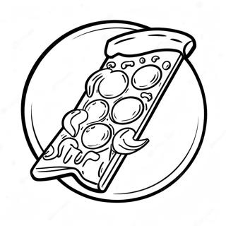 Pagina Da Colorare Del Logo Di Pizza Hut 68773-56696