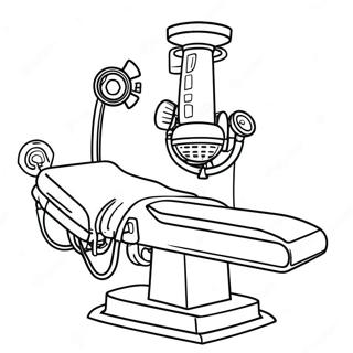 Pagina Da Colorare Dellattrezzatura Radiologica Divertente 68924-56821