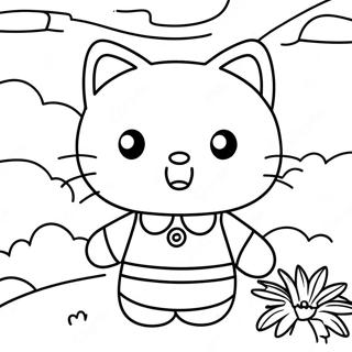 Hello Kitty Avventura Sbloccata Pagine Da Colorare