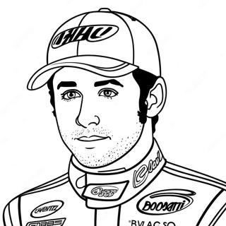 Pagina Da Colorare Di Chase Elliott 69393-57190