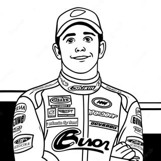 Pagina Da Colorare Di Chase Elliott 69393-57192