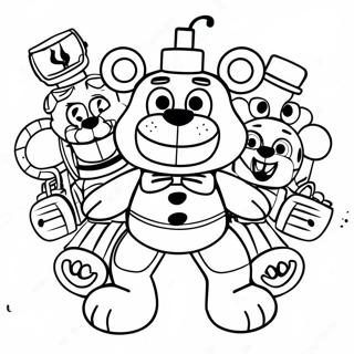 Pagina Da Colorare Del Logo Fnaf Sb 69443-57220