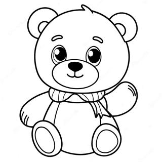 Pagina Da Colorare Dei Personaggi Build A Bear Carini 69614-57359