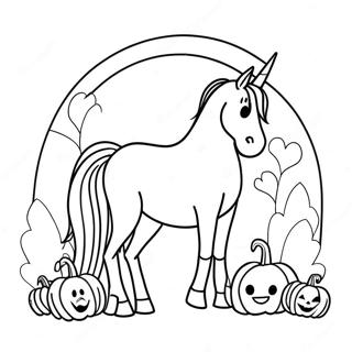 Cavallo Di Halloween Da Colorare 69843-57757