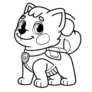 Skye Paw Patrol Pagine Da Colorare