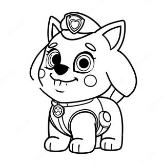 Pagina Da Colorare Di Skye Della Paw Patrol 69873-57784