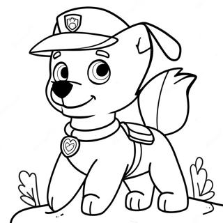 Pagina Da Colorare Di Skye Della Paw Patrol Avventurosa 69874-57560