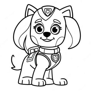 Pagina Da Colorare Di Skye Della Paw Patrol Avventurosa 69874-57788