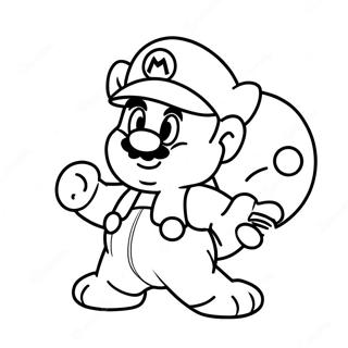 Pagina Da Colorare Tanooki Mario 69963-57855