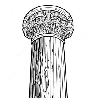 Pagina Da Colorare Maestoso Pilastro Di Nuvola 70004-57896