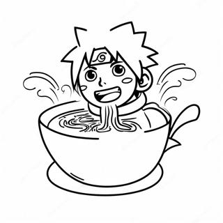 Pagina Da Colorare Naruto Che Mangia Ramen 70123-57980