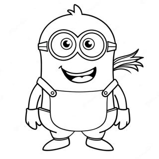 Pagina Da Colorare Di Minion Kevin 70503-58286