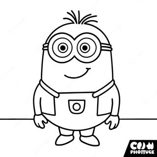 Pagina Da Colorare Di Minion Kevin 70503-58287