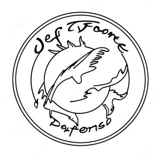 Pagina Da Colorare Logo Dei Deftones 70593-58355