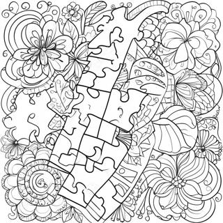 Pagina Da Colorare Del Puzzle 7074-5755