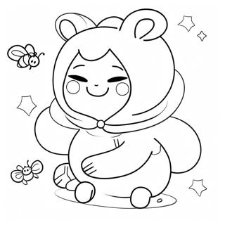 Ape E Puppycat Pagine Da Colorare