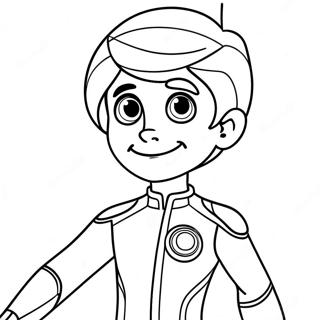 Pagina Da Colorare Di Miles Da Tomorrowland 71343-58955