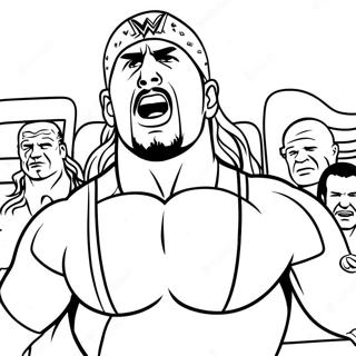 Pagina Da Colorare Della Wwe 71353-58968