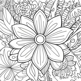 Pagina Da Colorare Di Fiori Prismacolor Vivaci 71754-59286