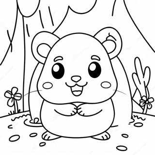 Hamster E Gretel Pagine Da Colorare