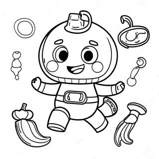 Pagina Da Colorare Degli Octonauts Vegimal 71983-59483