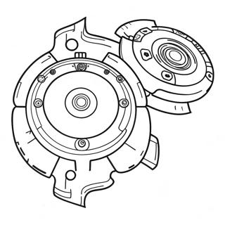 Pagina Da Colorare Di Beyblade Achilles 72033-59522