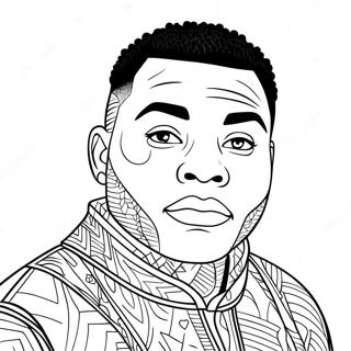 Pagina Da Colorare Di Kevin Gates 72254-59676