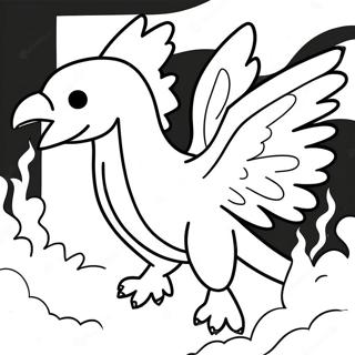 Pagina Da Colorare Di Moltres 72264-59680