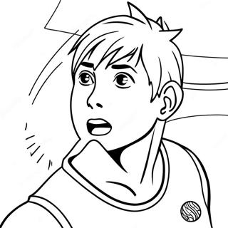 Kuroko In Azione Pagina Da Colorare 72805-60118